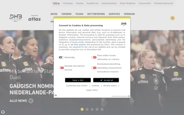 www.dhb.de