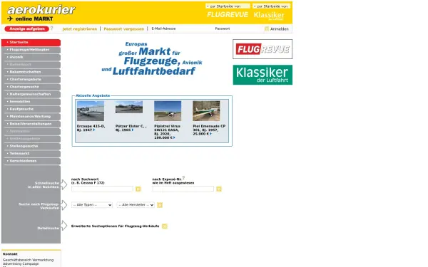 www.aerokurier-markt.de