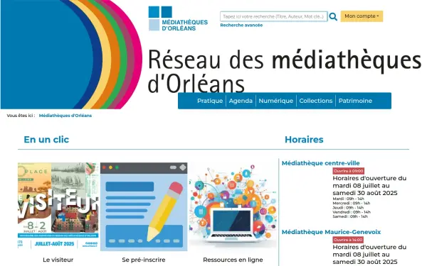 mediatheques.orleans.fr