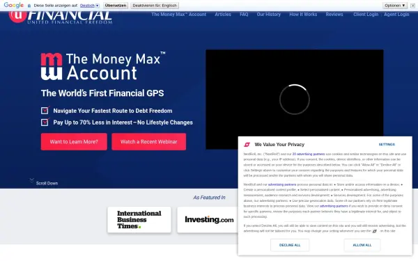 www.moneymaxaccount.com