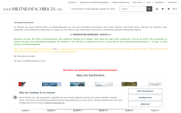 militariafachbuch.com