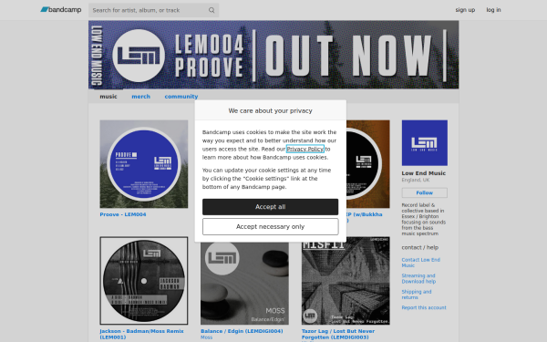 lowendmusic.bandcamp.com