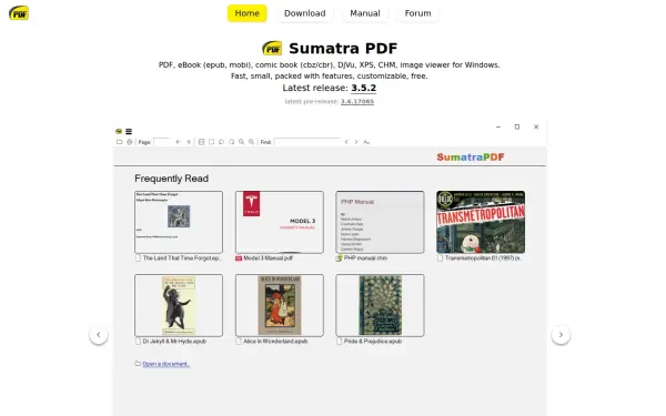 www.sumatrapdfreader.org
