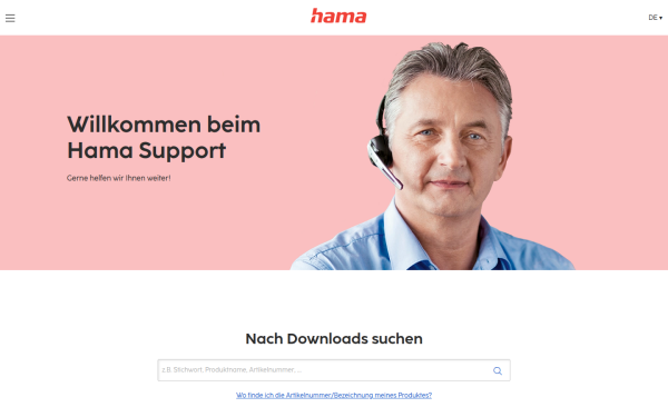 support.hama.com