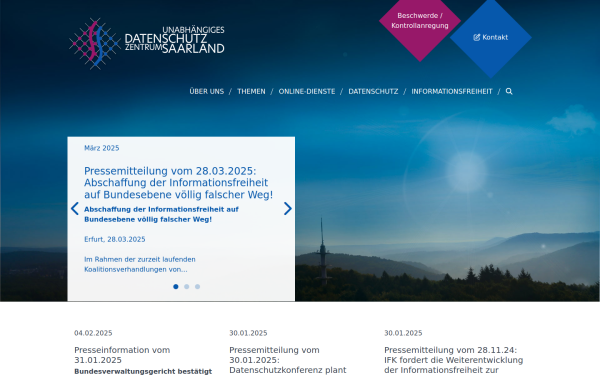 www.datenschutz.saarland.de