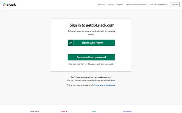 getdbt.slack.com