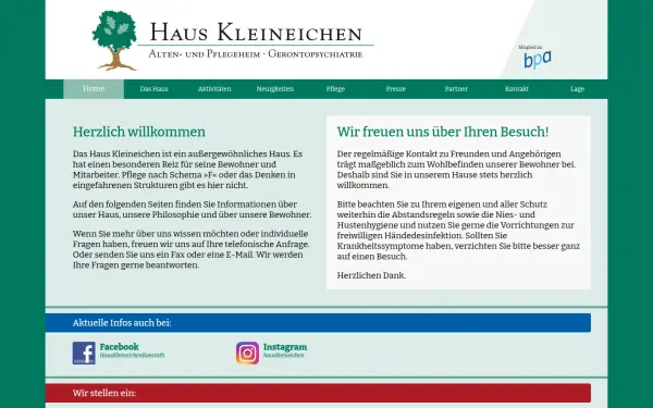 www.hauskleineichen.de