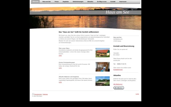 www.hausamsee-zislow.de