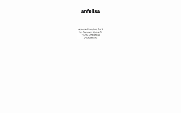 anfelisa.de