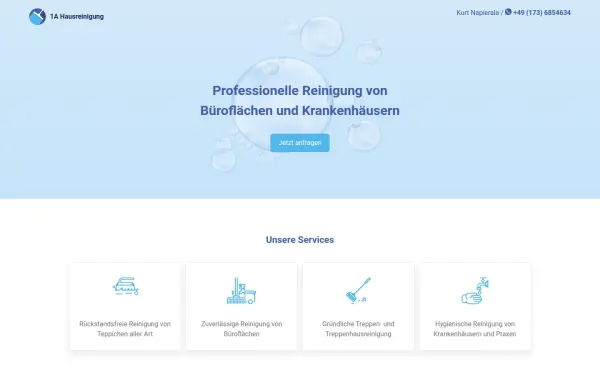 1a-hausreinigung.de