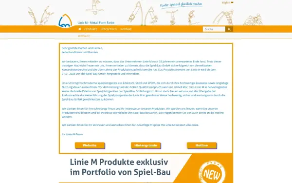 www.linie-m.de