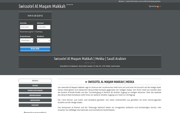 swissotelalmaqam.sa-makkah.com