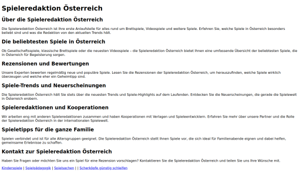 spieleredaktion.at