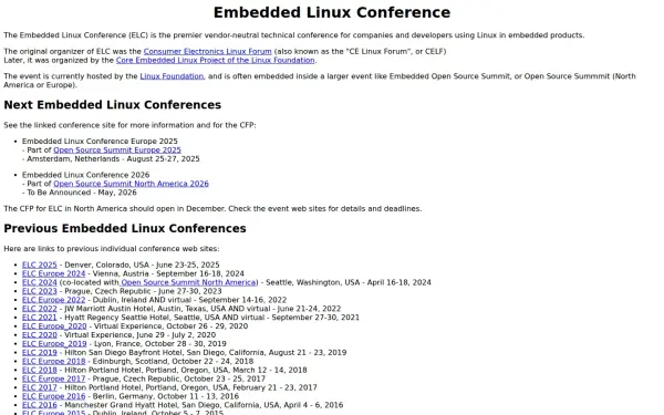 embeddedlinuxconference.com