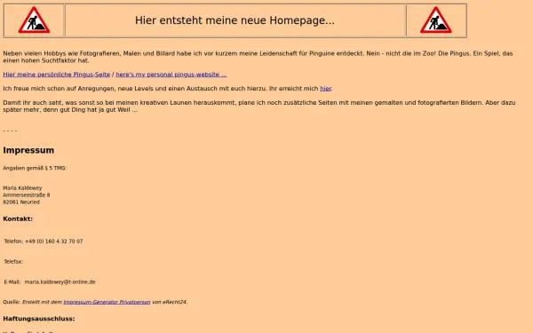 maria-kaldewey.de