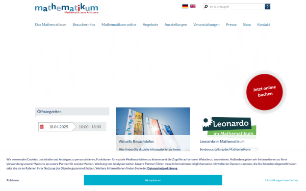 mathematikum.de