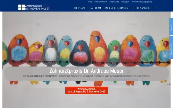 www.zahnmedizin-drmoser.de