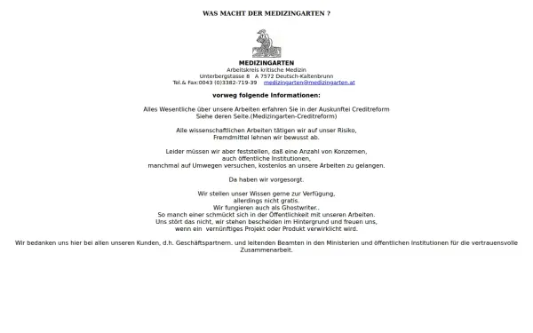 www.medizingarten.com