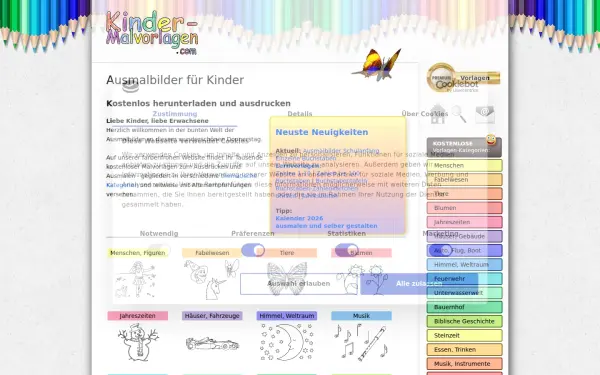 www.kinder-malvorlagen.com