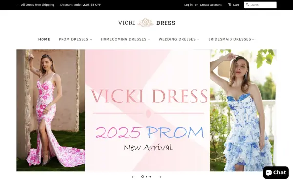 www.vickidress.com