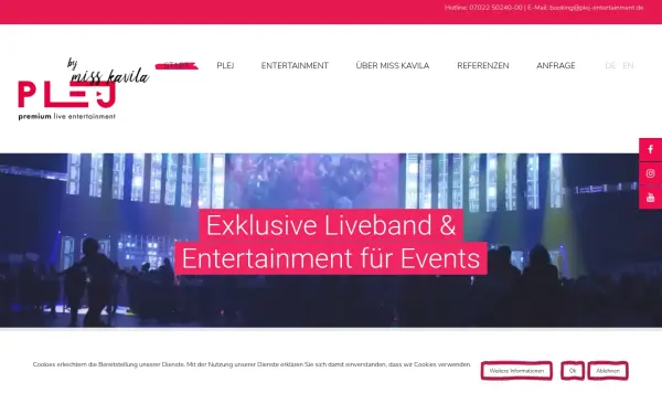 www.plej-entertainment.de