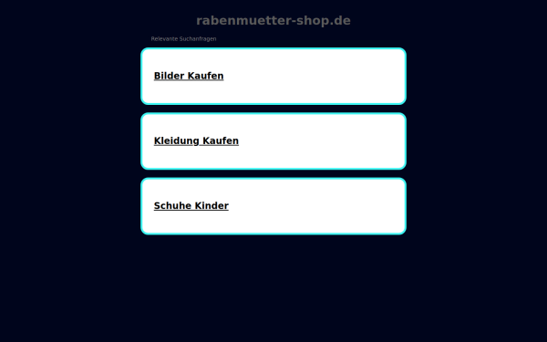 rabenmuetter-shop.de