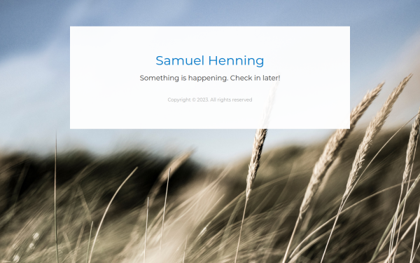 www.samuelhenning.de