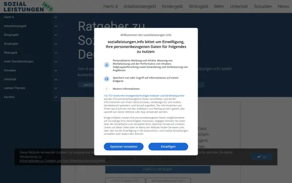 www.sozialleistungen.info