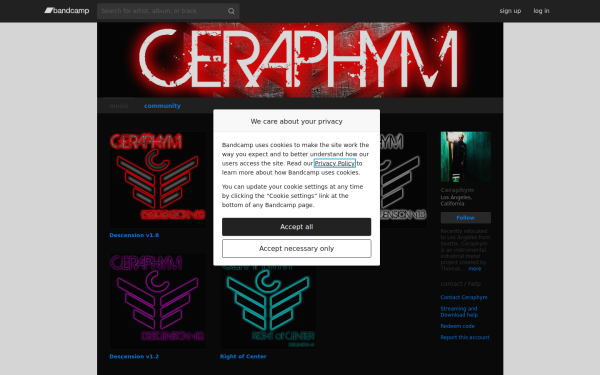 ceraphym.bandcamp.com
