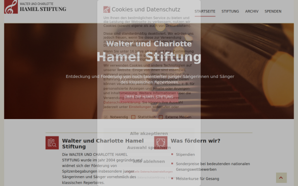 hamel-stiftung.de