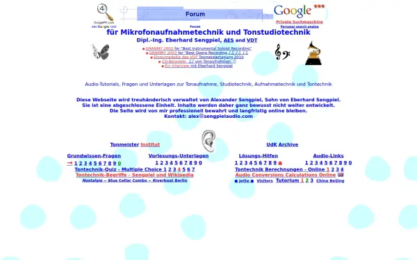 sengpielaudio.com