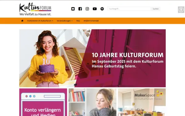 www.kulturforum-hanau.de