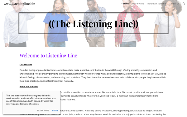 www.listeningline.biz