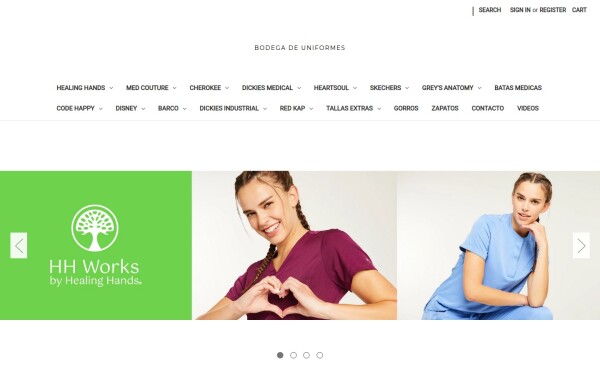 bodegadeuniformes.com