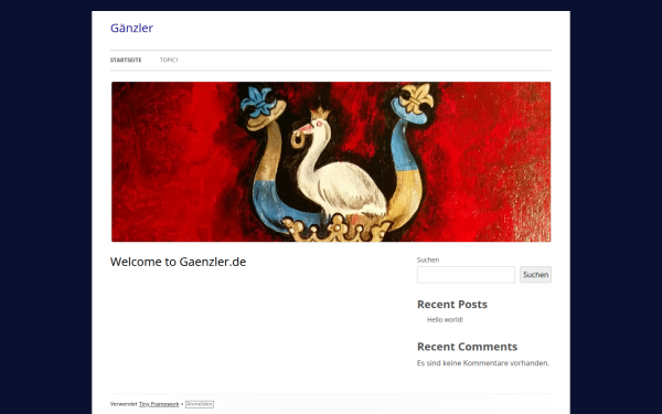 gaenzler.de