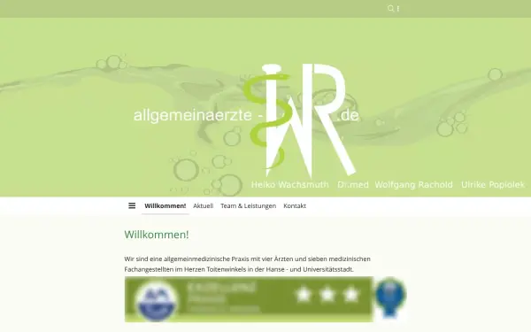 allgemeinaerzte-wr.de