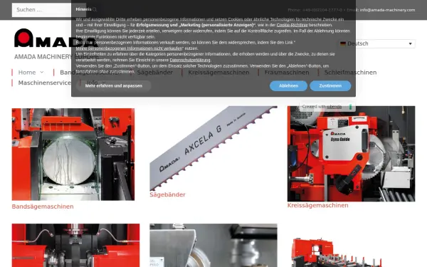 amada-machinery.com