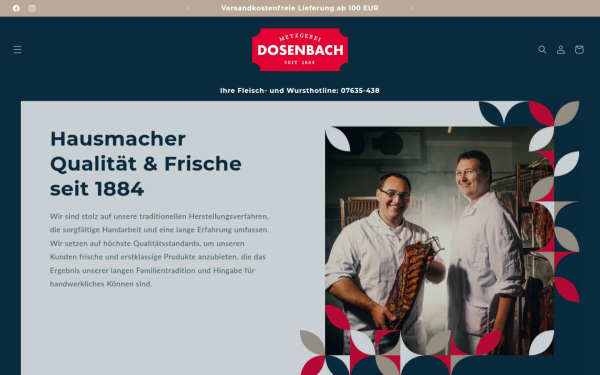 www.metzgerei-dosenbach.de