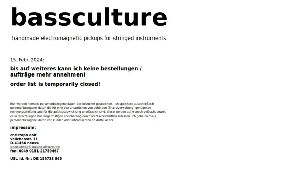 bassculture.de