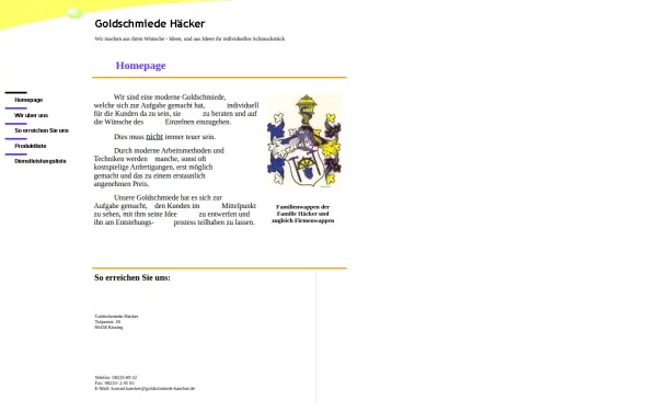 goldschmiede-haecker.de