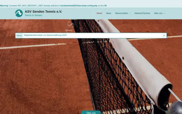 www.asv-senden-tennis.de