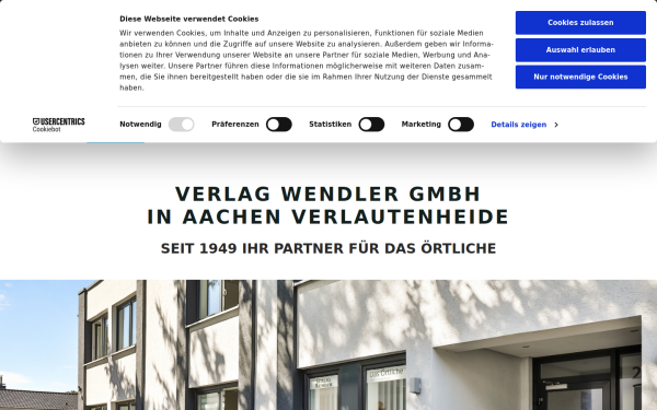 www.verlag-wendler.de