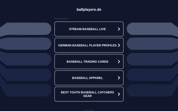 ballplayers.de