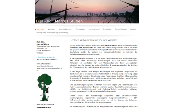 www.bio-gutachten.de