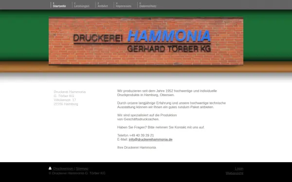 www.druckereihammonia.de