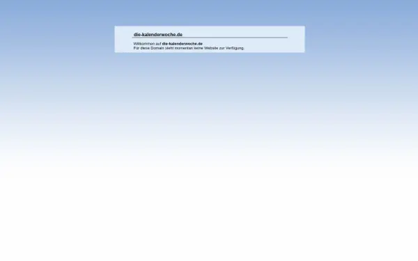 die-kalenderwoche.de