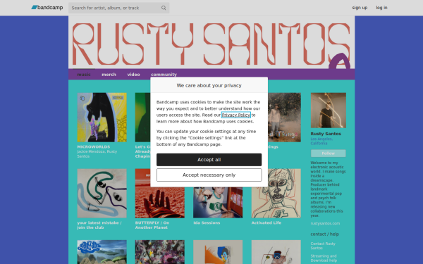 rustysantos.bandcamp.com