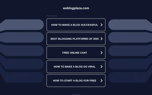 weblogplaza.com