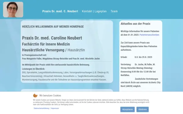 hausarztpraxis-neubert.de