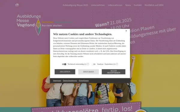 www.ausbildungsmesse-vogtland.de